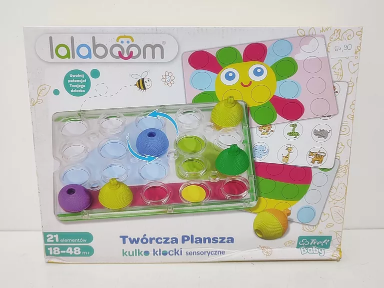 KULKO-KLOCKI LALABOOM - TWÓRCZA PLANSZA 61358