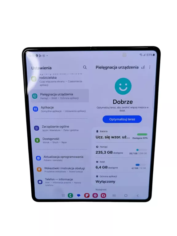 TELEFON SAMSUNG GALAXY Z FOLD 3 5G 12/256 GB *IGŁA*