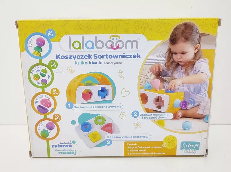 KOSZYCZEK SORTOWNICZEK TREFL SORTER EDUKACYJNY