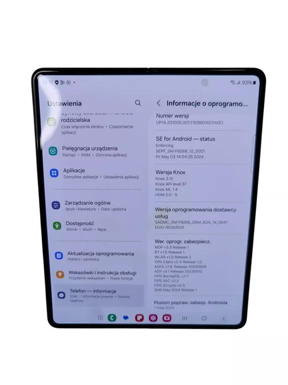 TELEFON SAMSUNG GALAXY Z FOLD 3 5G 12/256 GB *IGŁA*