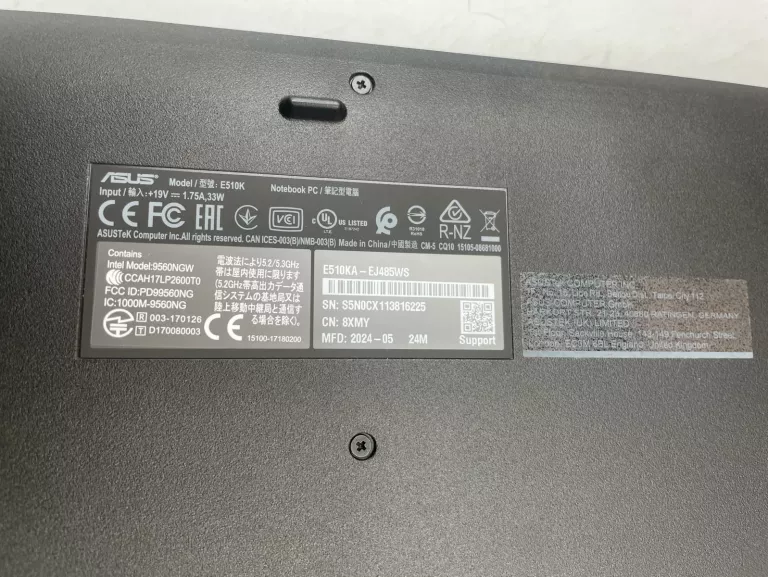 LAPTOP ASUS VIVOBOOK GO 15 E510KA-EJ485WS