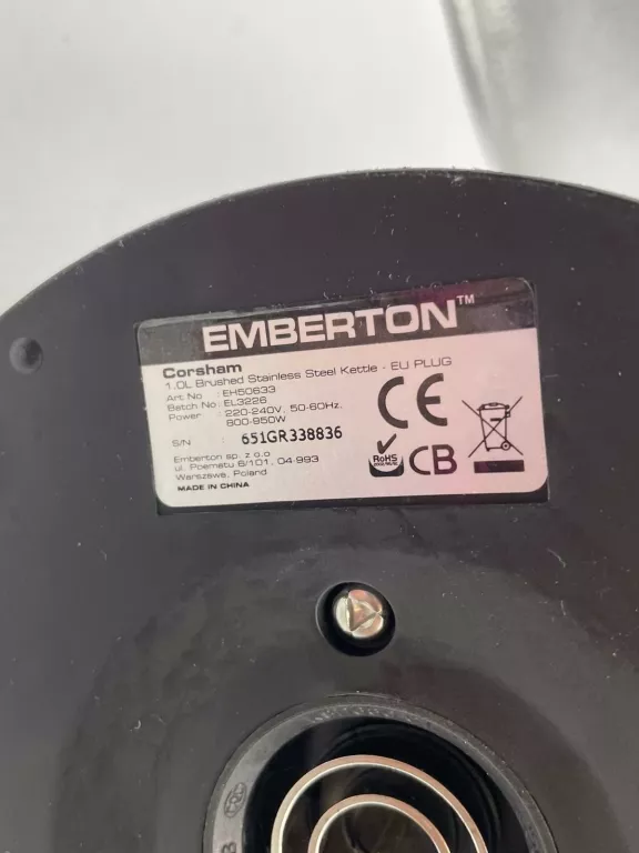 CZAJNIK EMBERTON EH50633 SOLO