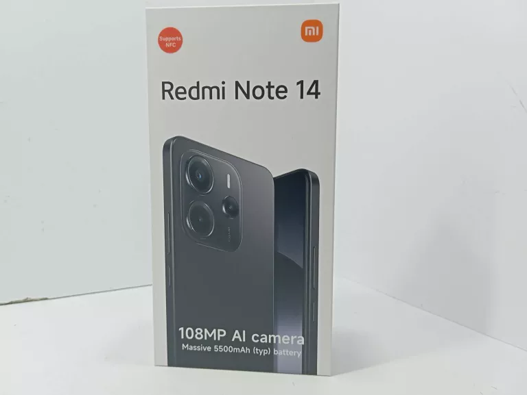 TELEFON REDMI NOTE 14 NIE OTWARTY ALE SIECIOWY