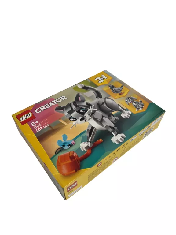 LEGO CREATOR 3 W 1 31163 TWÓRCA 31163 ŚMIESZNY KOT