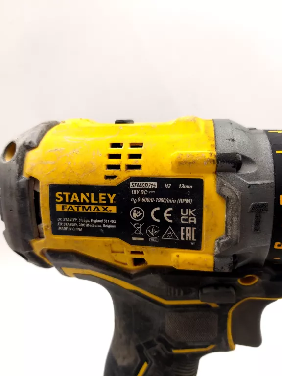 WKRĘTARKA UDAROWA STANLEY FATMAX V20 SFMCD715 AKU 2,0AH