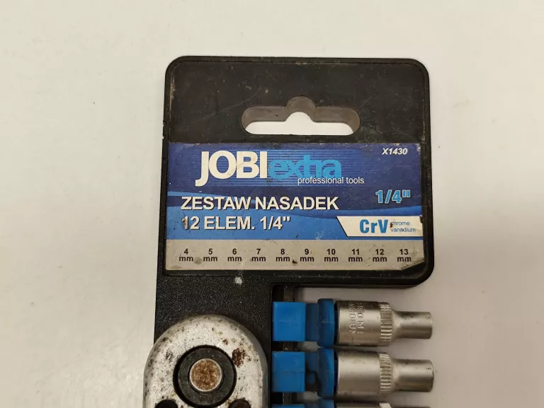 ZESTAW NASADEK 1/4"
