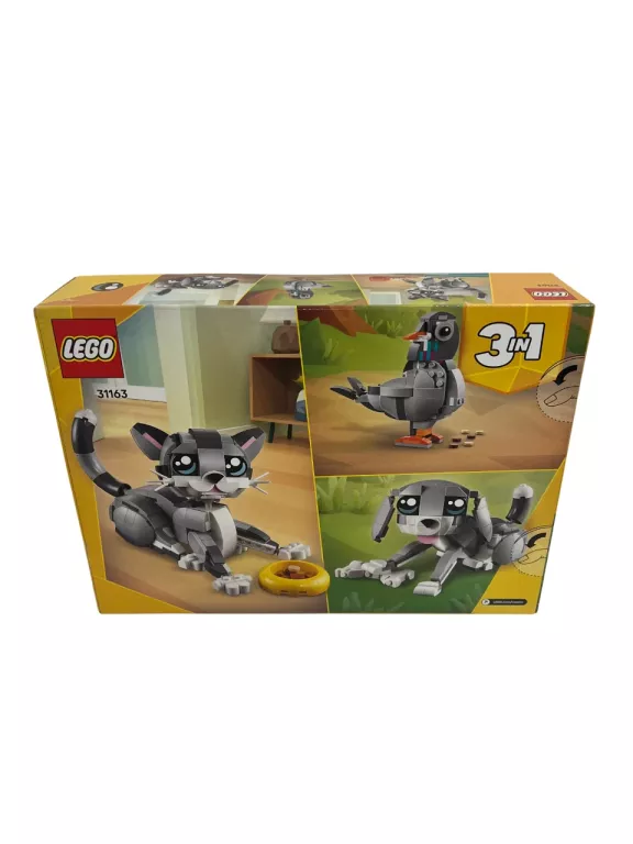 LEGO CREATOR 3 W 1 31163 TWÓRCA 31163 ŚMIESZNY KOT