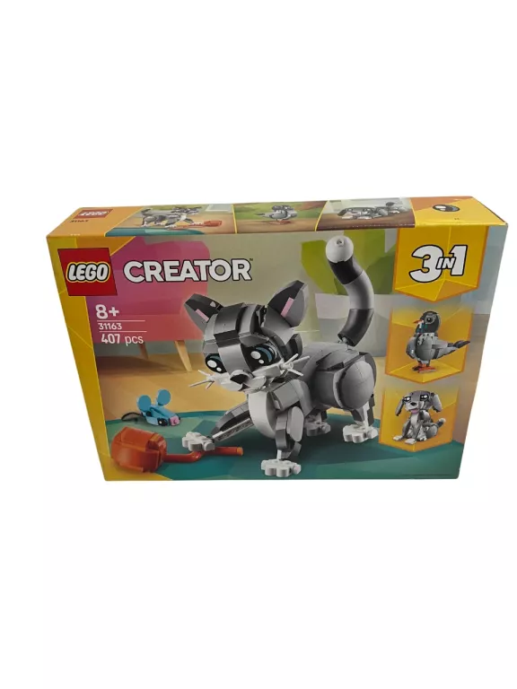 LEGO CREATOR 3 W 1 31163 TWÓRCA 31163 ŚMIESZNY KOT