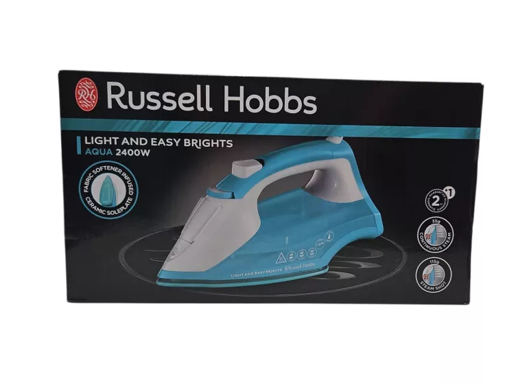 ŻELAZKO PAROWE RUSSELL HOBBS CERAMICZNE 2400W
