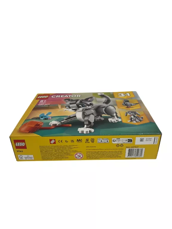 LEGO CREATOR 3 W 1 31163 TWÓRCA 31163 ŚMIESZNY KOT
