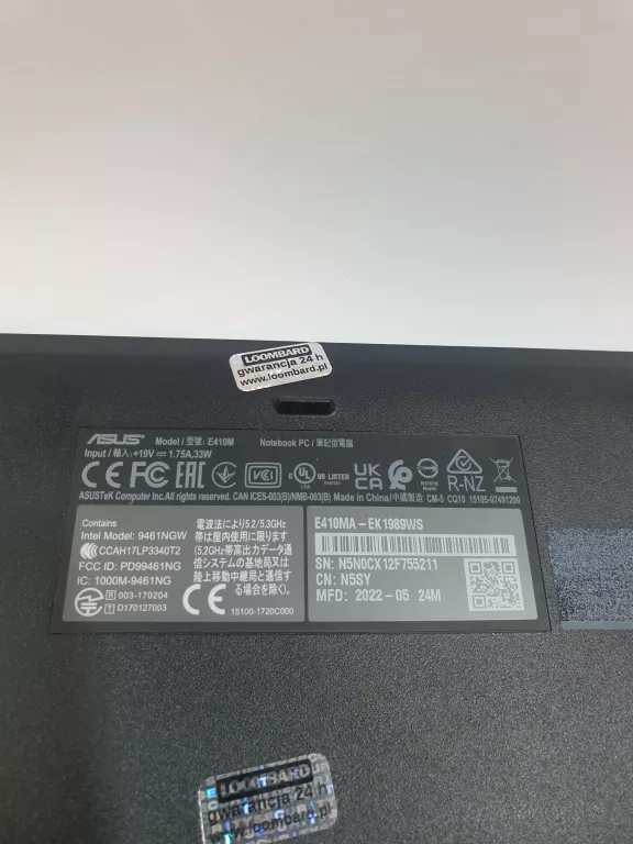 ASUS E510K INTEL N4500 / 4GB / 128GB / VIVOBOOK