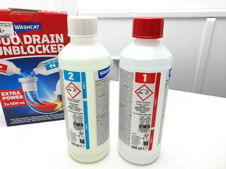 ŻEL DO UDRAŻNIANIA RUR SYFONU DUO 2 X 500 ML