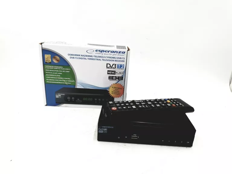 TUNER DVB-T2 ESPERANZA EV106P GWARANCJA