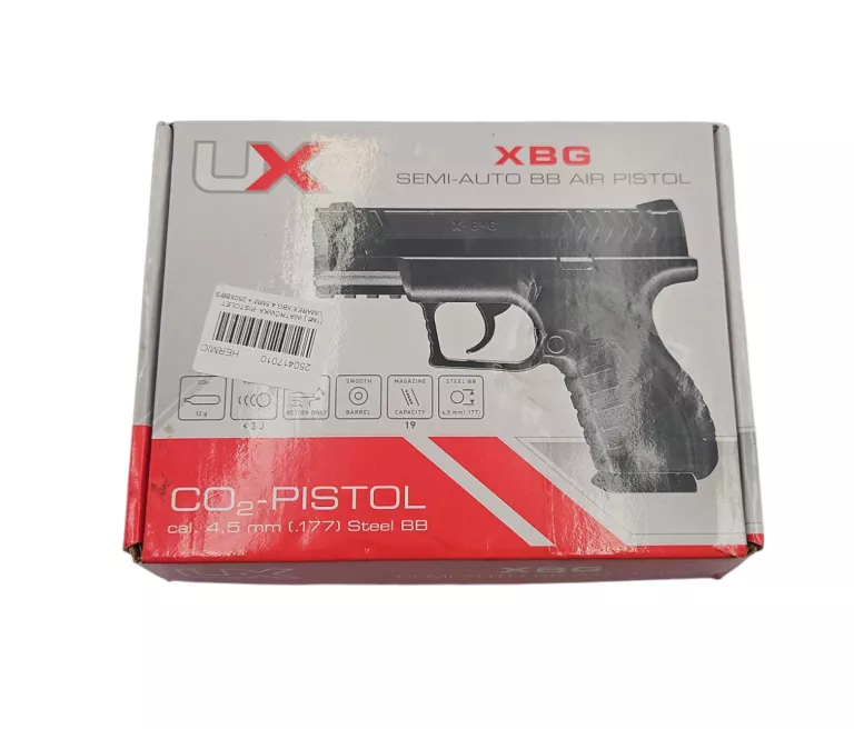 WIATRÓWKA -PISTOLET UMAREX XBG 4,5MM
