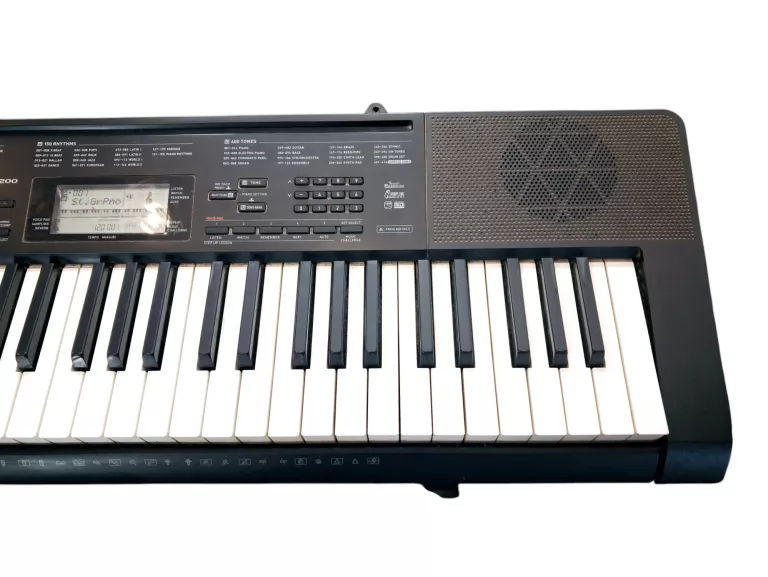 KEYBOARD CASIO CTK-3200 KOMPLET (ZASILACZ/STOJAK/TORBA TRANSPORTOWA)