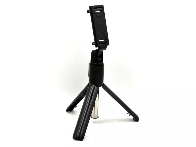 SELFIE STICK TRIPOD UCHWYT STATYW CZARNY BLUETOOTH Z PILOTEM