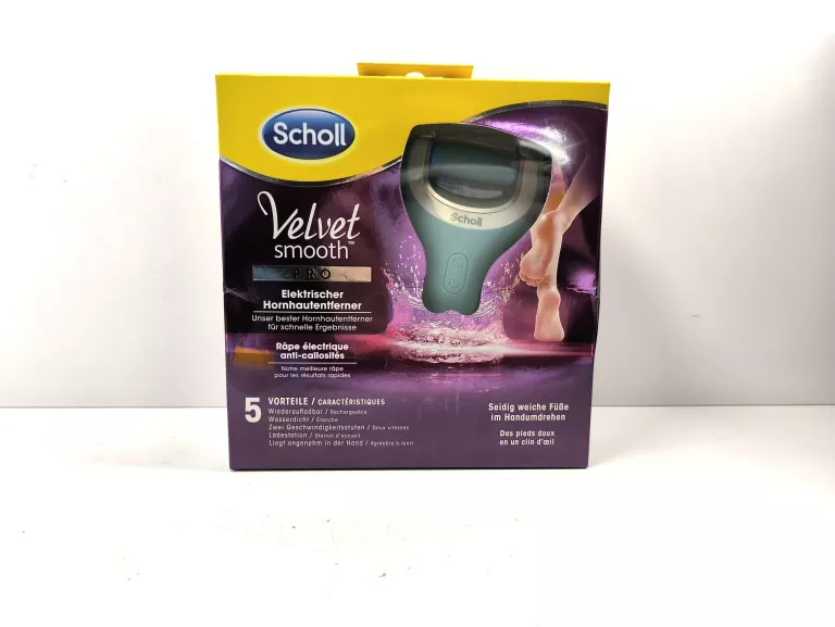 SCHOLL VELVET SMOOTH PRO ELEKTRYCZNY PILNIK DO STÓP