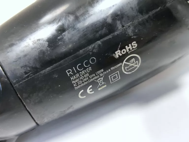 SUSZARKA DO WŁOSÓW RICCO HD-808