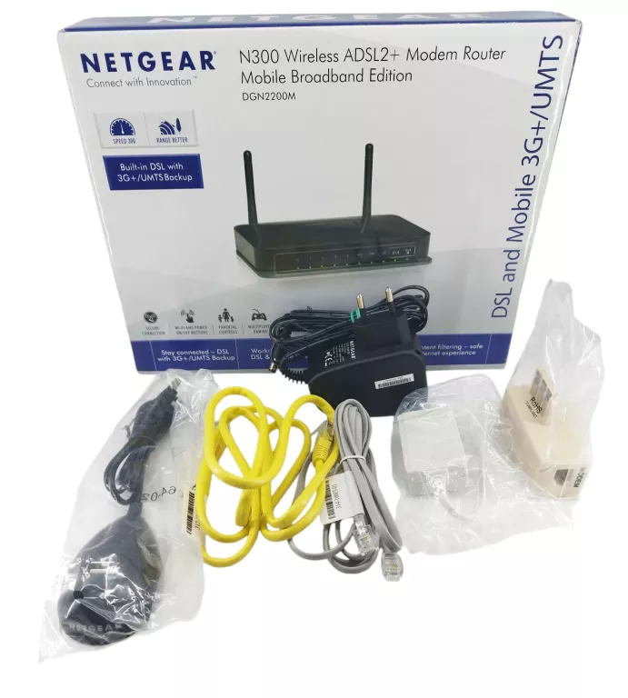 ROUTER MODEM ADSL2+ N300 NETGEAR DGN2200