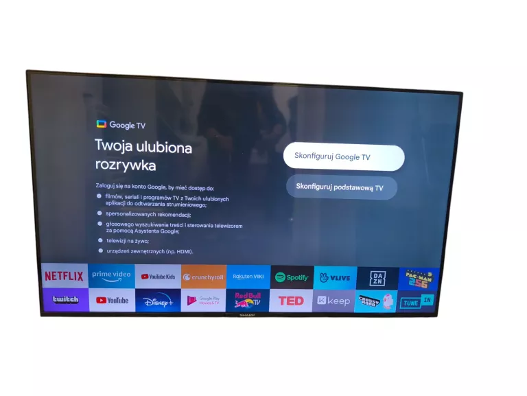 TELEWIZOR SHARP 50GL4760E 50" LED 4K