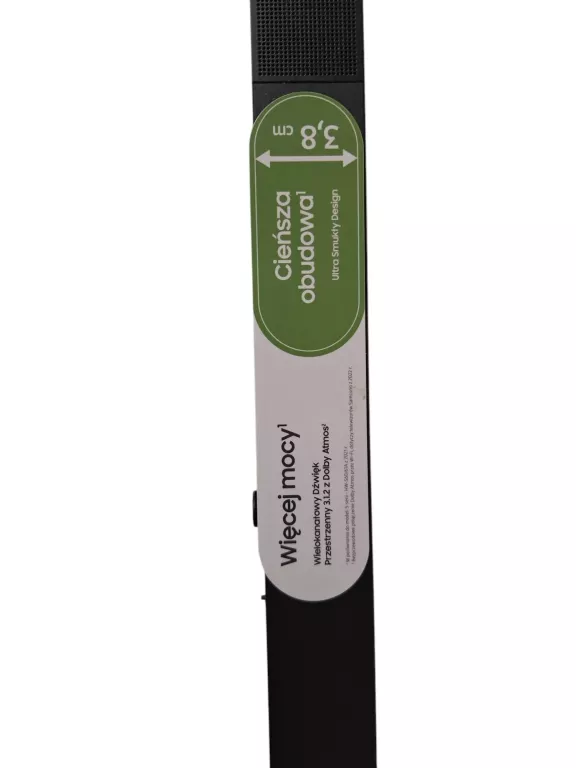 SOUNDBAR SAMSUNG HW-S800D CZARNY 3.1.2-KANAŁOWY, BEZPRZEWODOWY SUBWOOFER,W