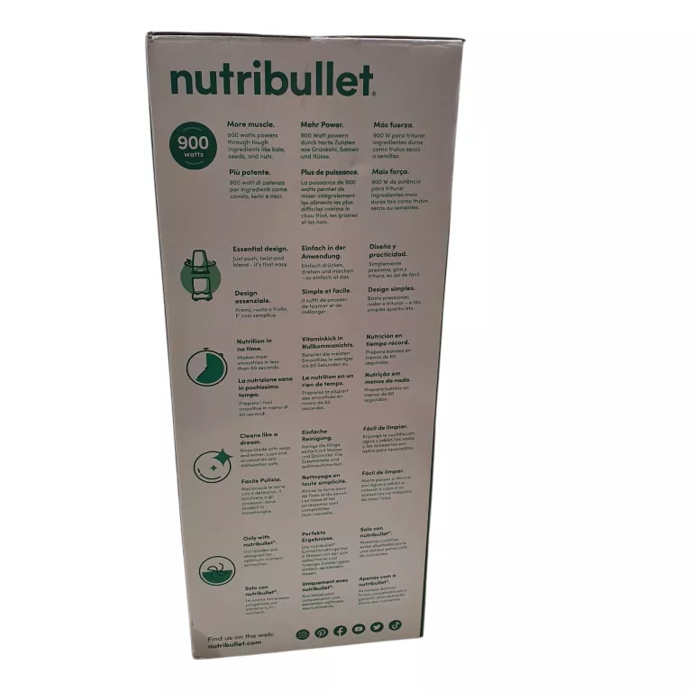 BLENDER KIELICHOWY NUTRIBULLET NB907CP 900W
