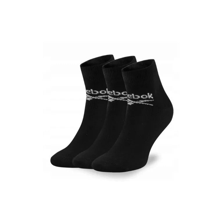SKARPETY REEBOK CZARNE 37-39 3-PACK