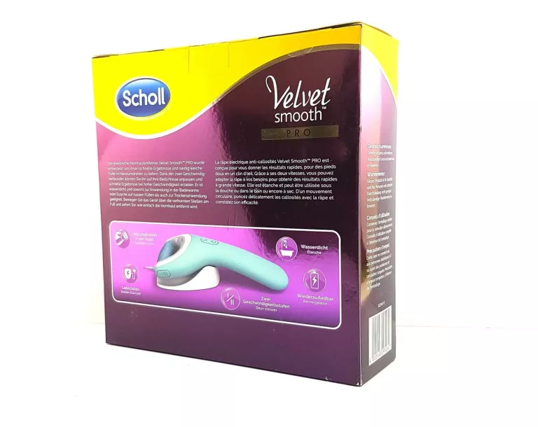 SCHOLL VELVET SMOOTH PRO ELEKTRYCZNY PILNIK DO STÓP