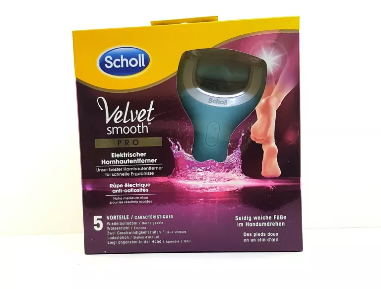 SCHOLL VELVET SMOOTH PRO ELEKTRYCZNY PILNIK DO STÓP