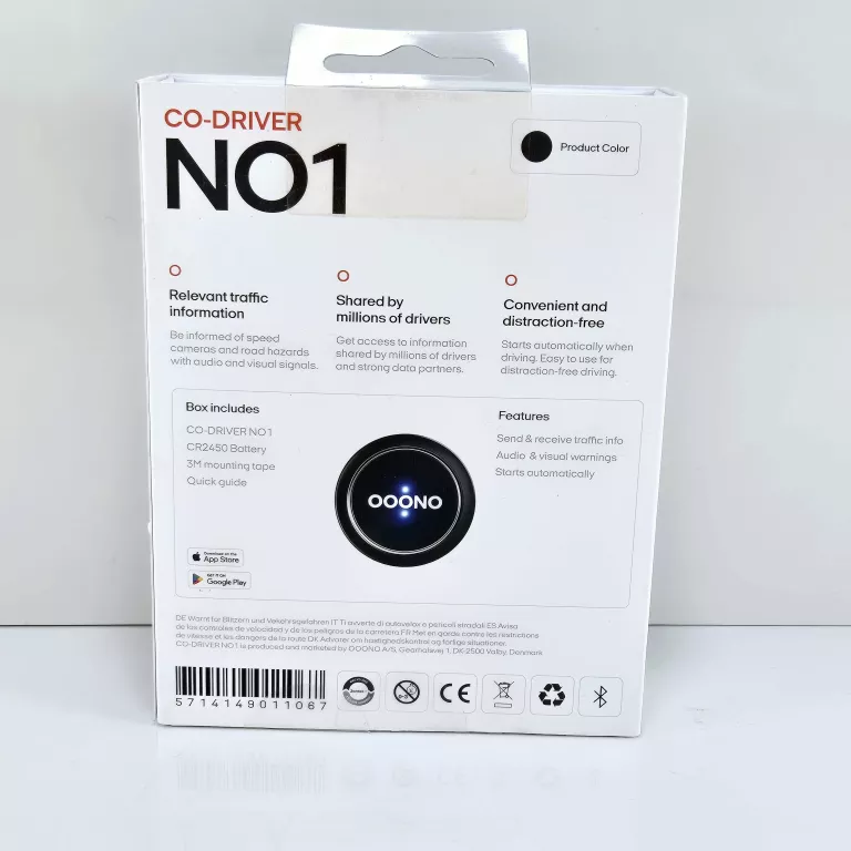 OOONO CO-DRIVER NO2 ALARM DROGOWY ANTYRADAR