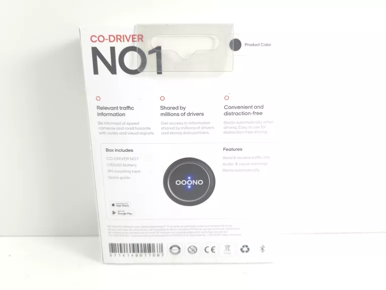 OOONO CO-DRIVER NO2 ALARM DROGOWY ANTYRADAR