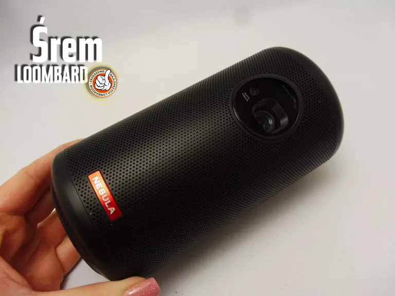 PROJEKTOR DLP ANKER NEBULA CAPSULE MAX D2423, ZASILACZ, BDB STAN!