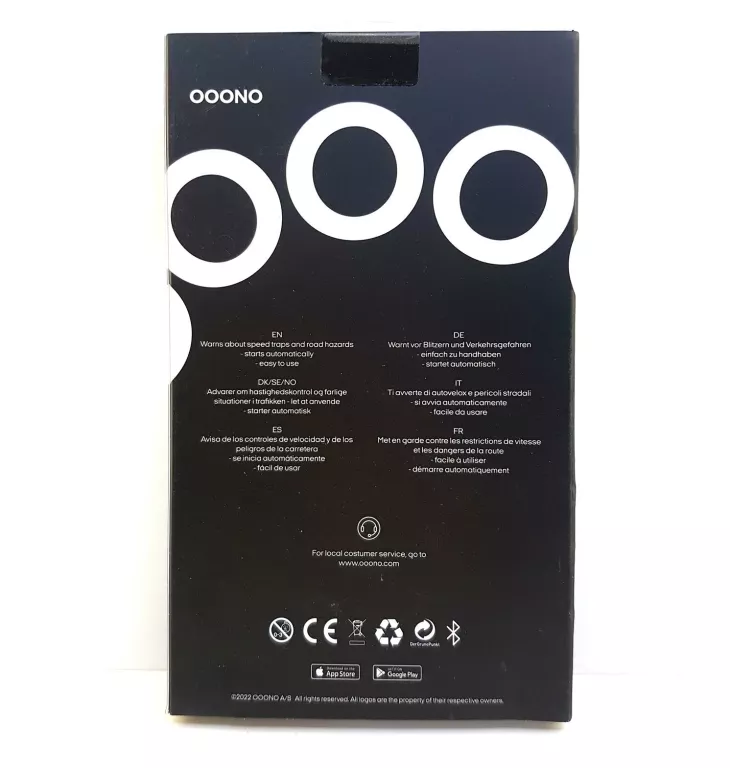 OOONO CO-DRIVER NO2 ALARM DROGOWY ANTYRADAR