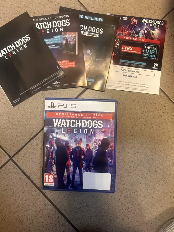 GRA NA PS5 WATCH DOGS LEGION