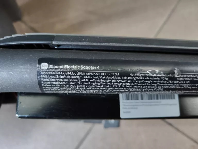 HULAJNOGA ELEKTRYCZNA XIAOMI ELECTRIC SCOOTER 4