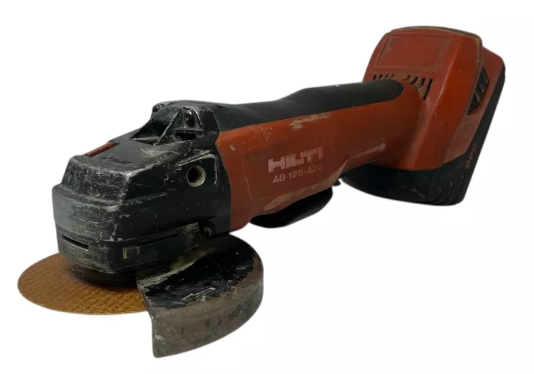 SZLIFIERKA HILTI AG 125-A22 + 2XAKU B22/5.2, WALIZKA