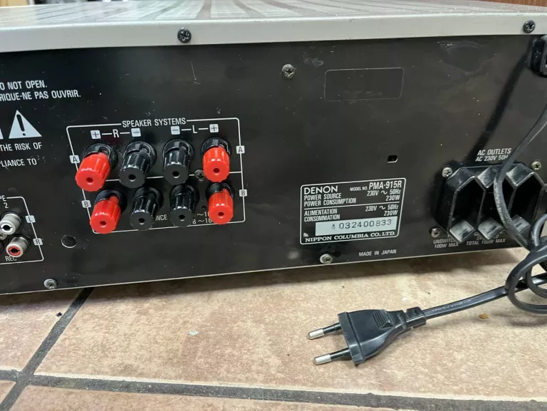 WZMACNIACZ DENON 915 + PILOT