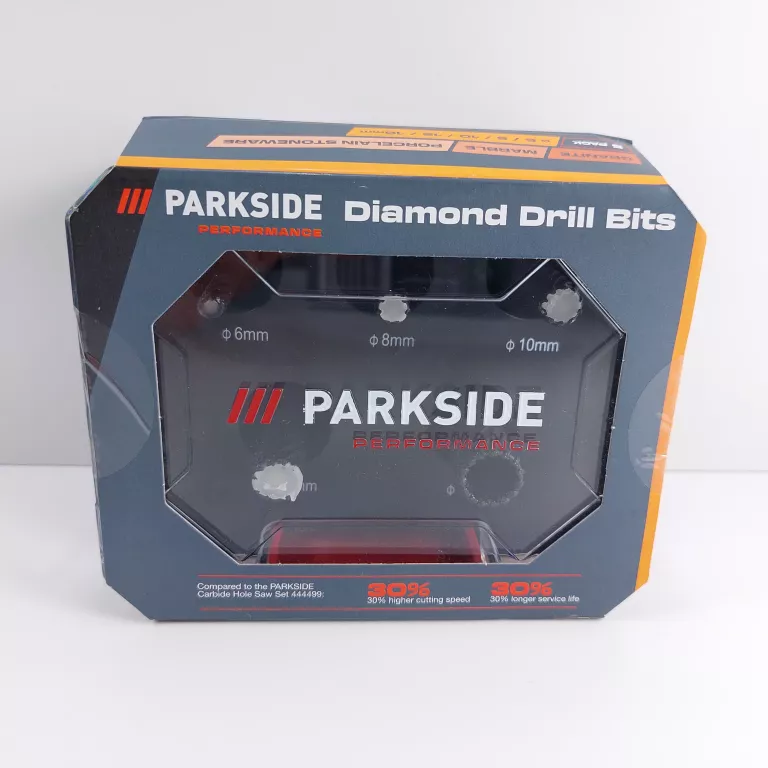PARKSIDE 5PAK-6,8,10,12,16MM OTWORNICE DIAMENTOWE