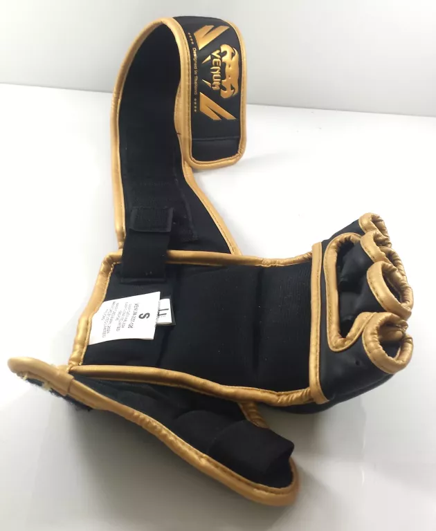VENUM RĘKAWICE MMA CHWYTNE CHALLENGER 2.0 BLACK/GOLD S