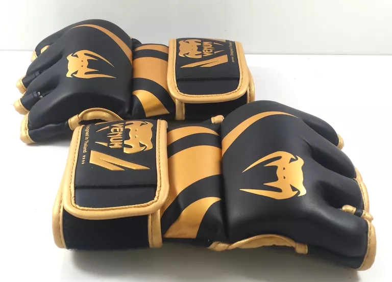 VENUM RĘKAWICE MMA CHWYTNE CHALLENGER 2.0 BLACK/GOLD S