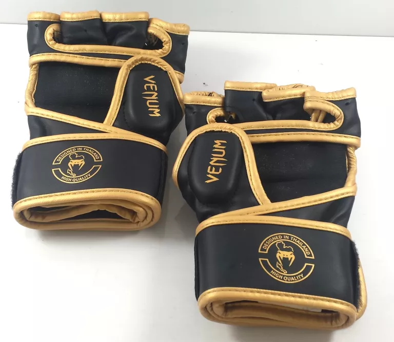 VENUM RĘKAWICE MMA CHWYTNE CHALLENGER 2.0 BLACK/GOLD S