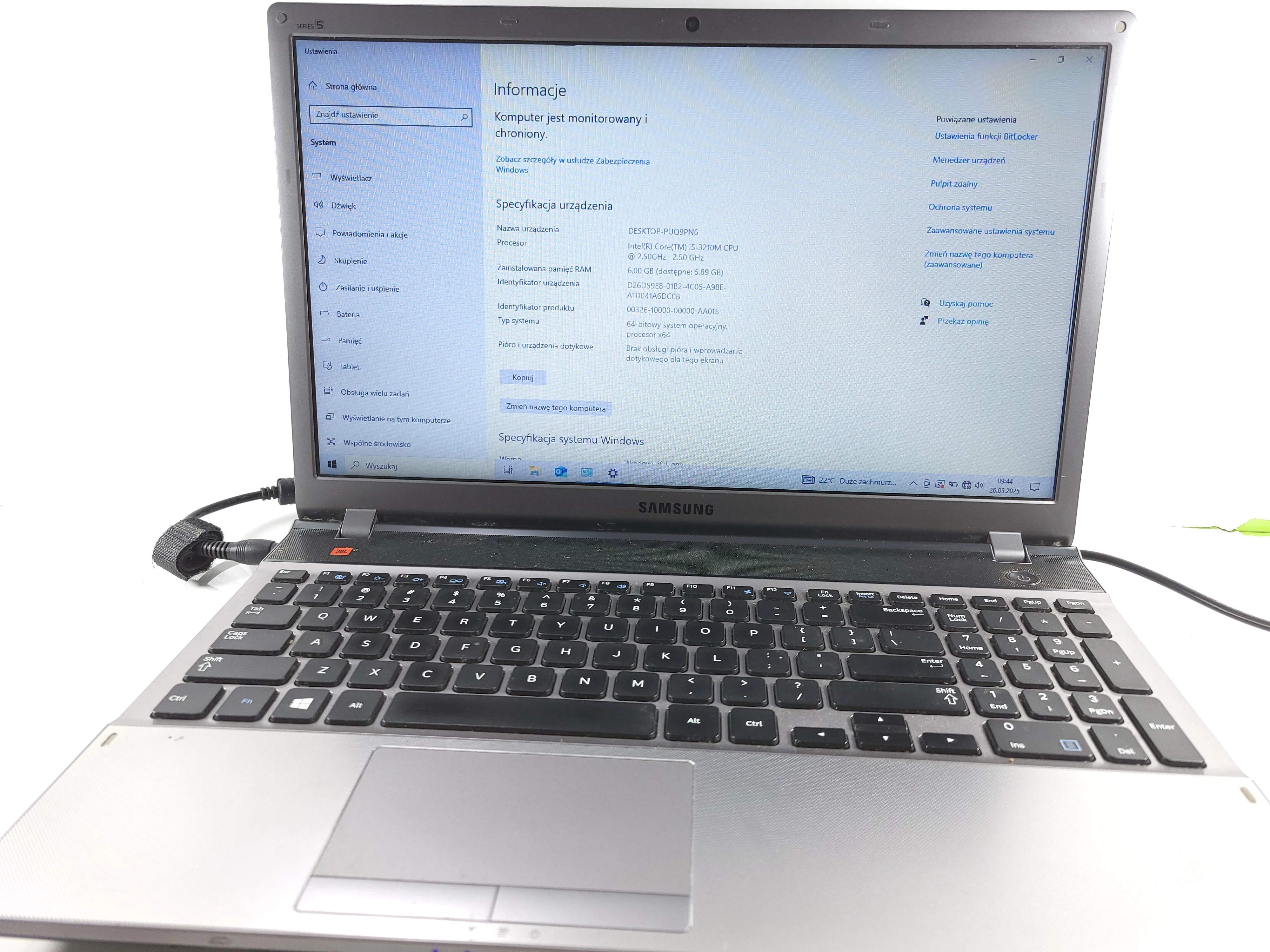 laptop-samsung-np550p5c-i5-3210m-6698gb-w10-home-glogowska-66-poznan-ska-x