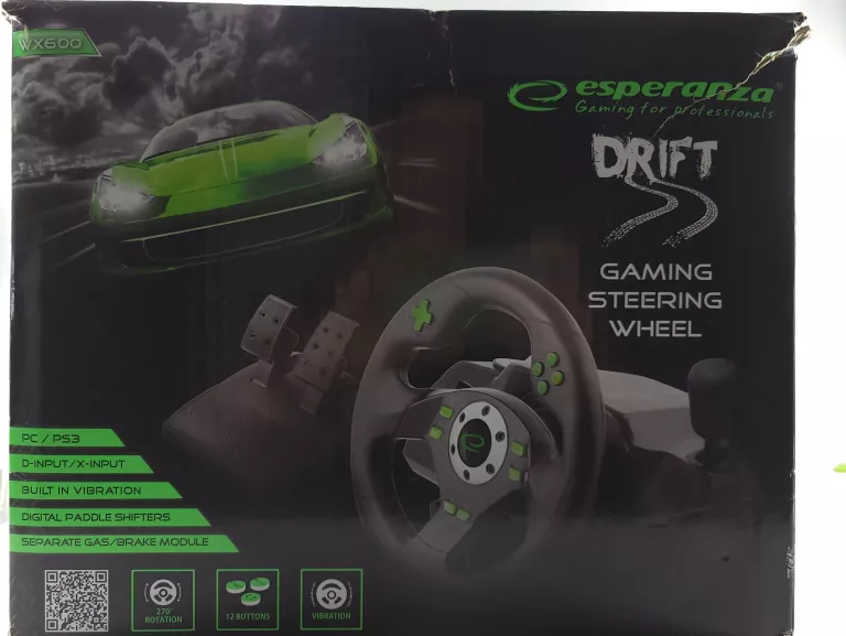 KIEROWNICA PC/PS3 ESPERANZA DRIFT EGW101