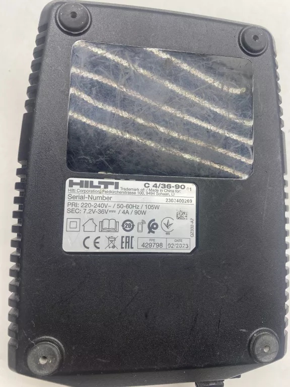 LADOWARKA HILTI C4/36-90 + BATERIA B22 4A