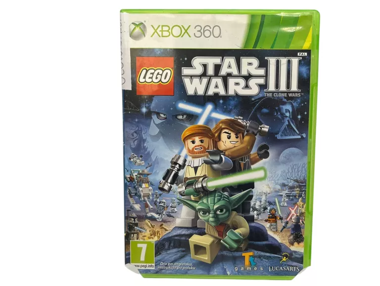 LEGO STAR WARS III: THE CLONE WARS MICROSOFT XBOX 360