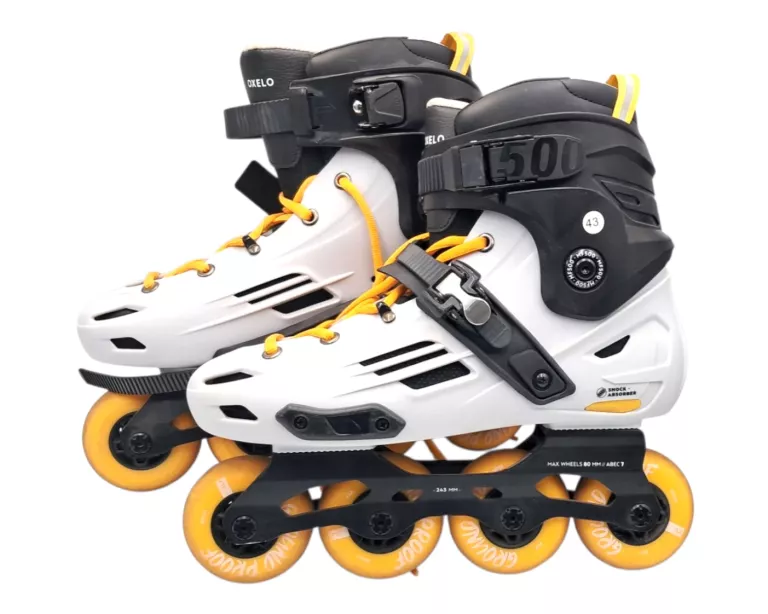 ROLKI FREERIDE OXELO MF500 HARDBOOT GREYLO R.43
