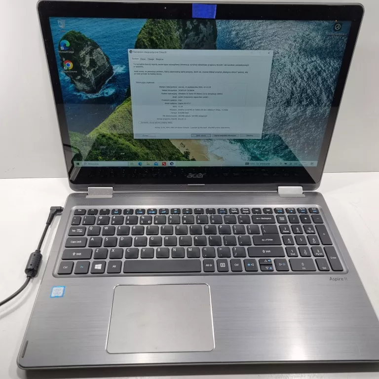 LAPTOP ACER ASPIRE R5-571T-54M7 15.6" I5-7200U 8GB RAM 256GB WINDOWS 10