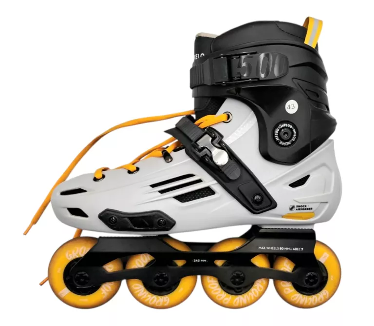 ROLKI FREERIDE OXELO MF500 HARDBOOT GREYLO R.43