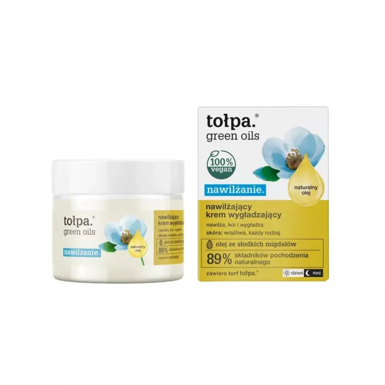 KREM NAWILŻAJĄCY DO TWARZY TOŁPA GREEN OILS 0 SPF DZIEŃ I NOC 50 ML 590271
