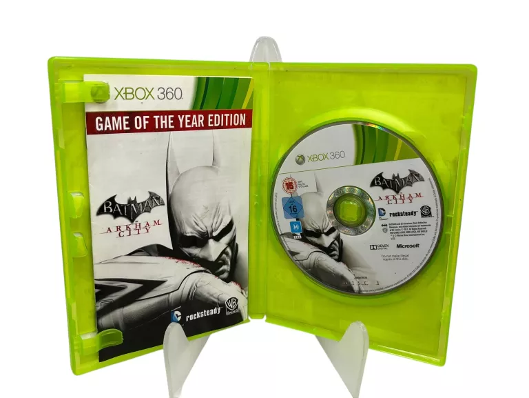 BATMAN: ARKHAM CITY - GAME OF THE YEAR EDITION MICROSOFT XBOX 360